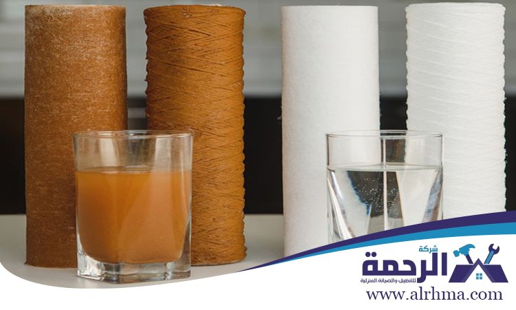 تركيب فلاتر المياه