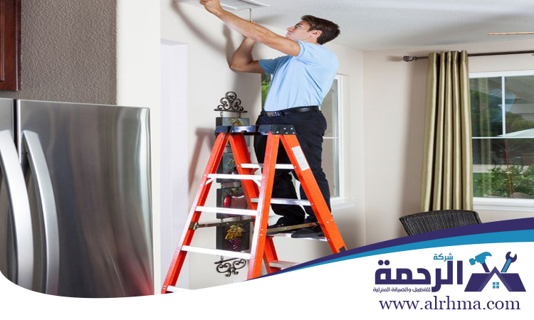 تنظيف دكتات المكيفات كلباء